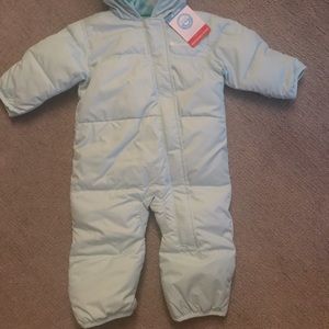 NWT Columbia 12 mo baby snow suit
